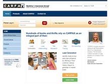 Tablet Screenshot of carfaxbig.com